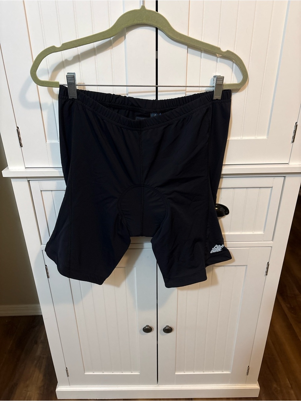 NWT Eastern Mountain Sports EMS Black Padded Cycling Shorts XL Gropcore
